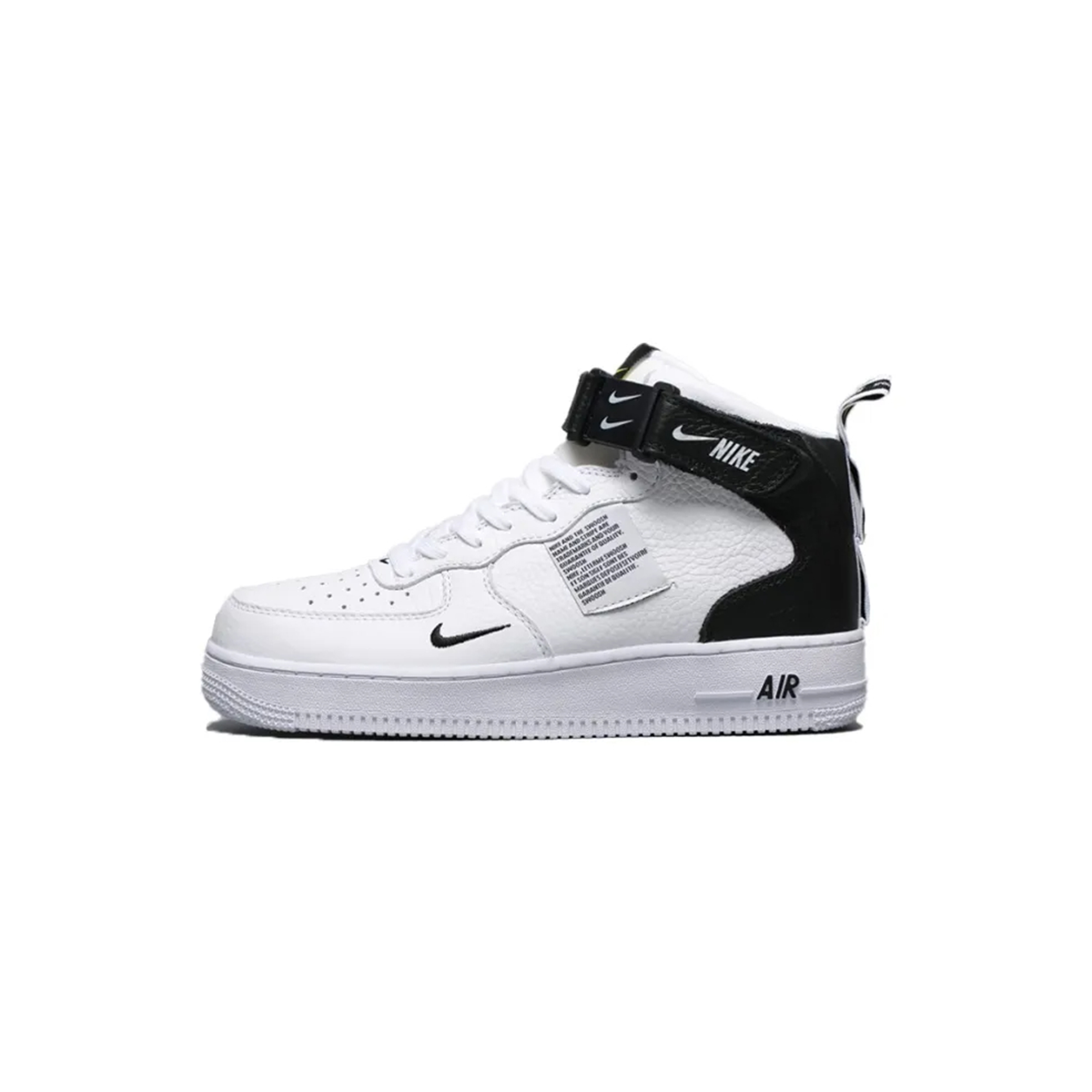 NIKE AIR FORCE 1 MID UTILITY WHITE BLACK 804609-103